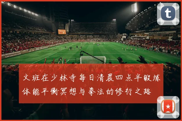 文班在少林寺每日清晨四点半锻炼体能平衡冥想与拳法的修行之路